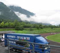 Storo. Penultimo giorno . Temporale e partenza materiale del Palermo Storo. Penultimo giorno . Temporale e partenza materiale del Palermo