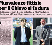 17 luglio. Serie A verso due rispescaggi . Gravissime le posizioni di Chievo, Cesena e Parma.