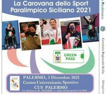 Presidente CIP Saitta Carovana dello Sport 3.12.2021 Palermo