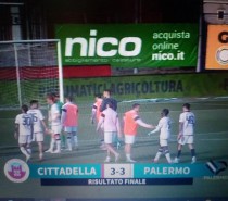 Cittadella-Palermo 3-3. Quinto pari (VIDEO)