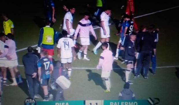 PISA – PALERMO 1-1 altro pari (VIDEO)