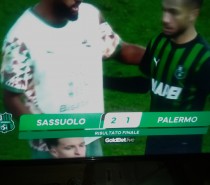 Sassuolo -Palermo 2-1 -22 +3 (VIDEO) Sassuolo -Palermo 2-1 -22 +3 (VIDEO)