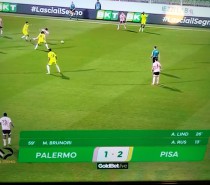 Palermo – Pisa 1-2 . Ancora ottavi (VIDEO) Palermo – Pisa 1-2 . Ancora ottavi (VIDEO)