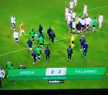 Spezia – Palermo 2-2. I sogni svaniscono all’alba …. Spezia – Palermo 2-2. I sogni svaniscono all’alba ….
