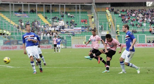 Palermo vs. Sampdoria - Serie A Tim 2012/2013