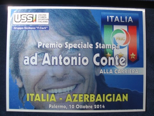 Ussi targa Conte Nazionale Italiana