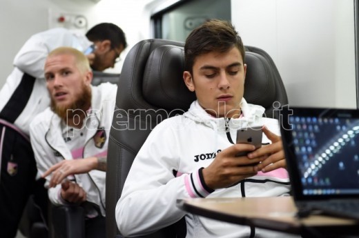 Dybala in treno