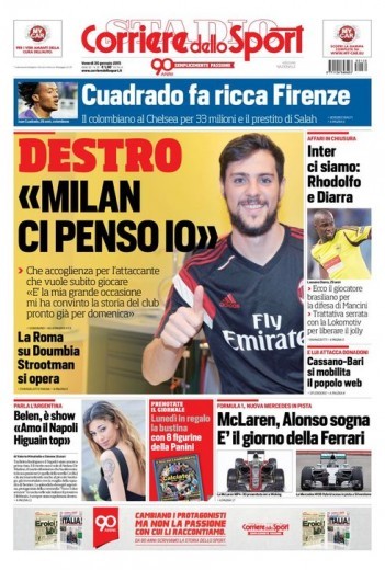 prima_pagina corriere dello sport