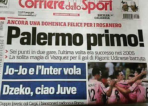 palermo primo corriere dello sport