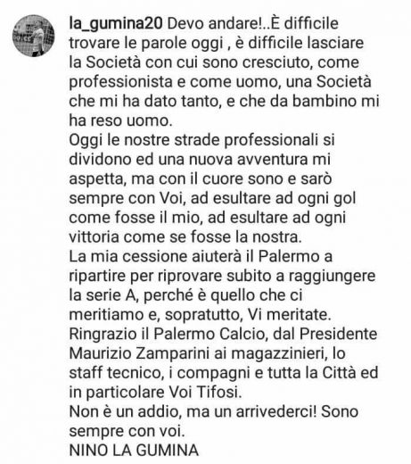 la-gumina-messaggio-istagram