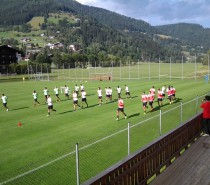 Il Palermo è arrivato a Bad Kleinkirchheim, giocatori subito impegnati in allenamento Il Palermo è arrivato a Bad Kleinkirchheim, giocatori subito impegnati in allenamento