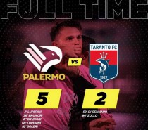 Palermo-Taranto 5-2 (VIDEO) + variazioni