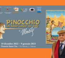 Il Pinocchio di Madè a Santa Cita a Palermo (VIDEO)